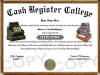 cash register diploma