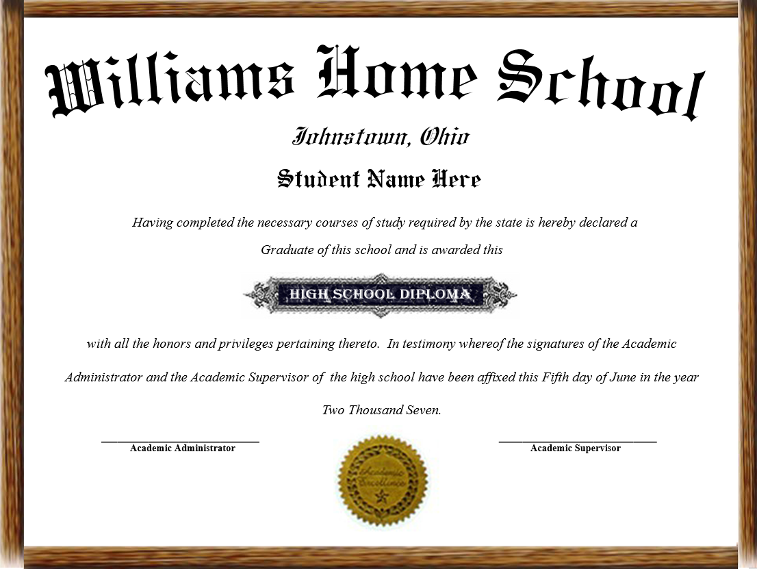 home-school-diplomas